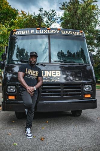 Antwain "Kuts" Booker against New Element Barber's Luxury Mobile Barber Shop